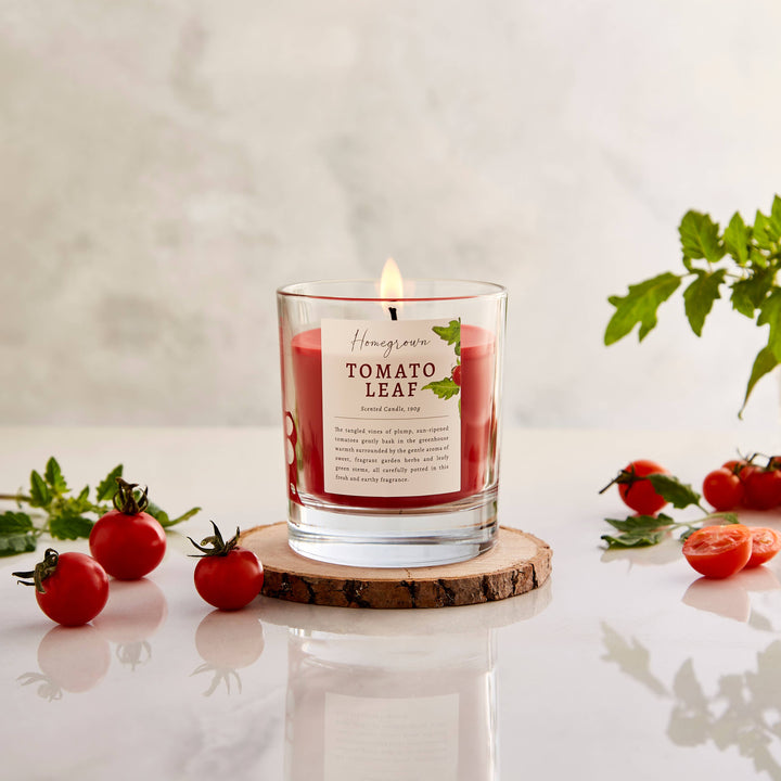 Homegrown Tomato Leaf Candle