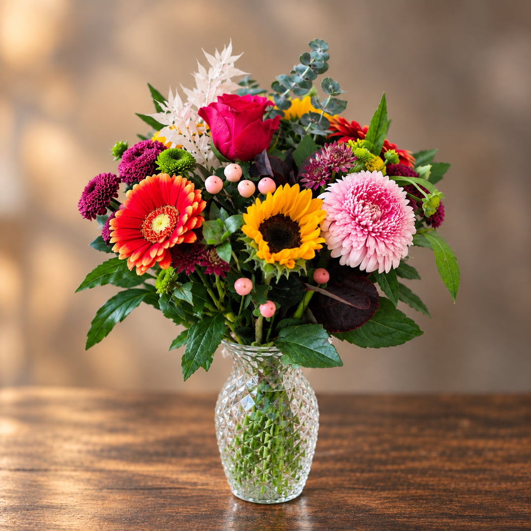 Autumn Radiance Vase Arrangement