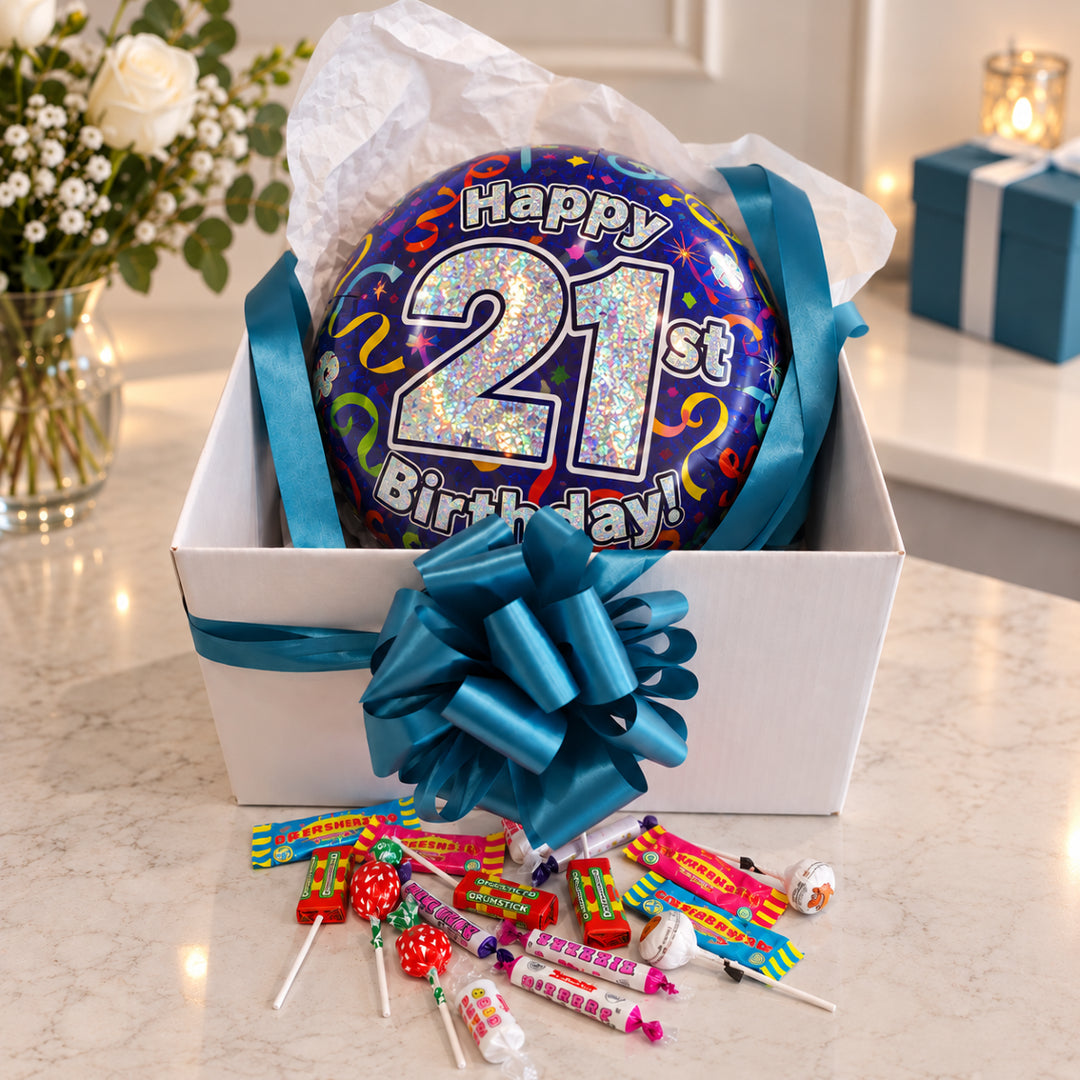 The Celebration Sweet Box – 21st Birthday