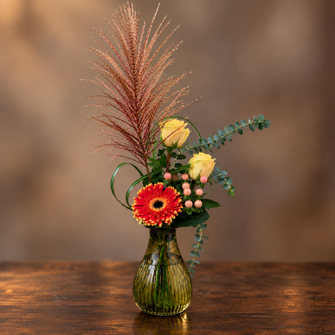 Harvest Moon Vase Arrangement