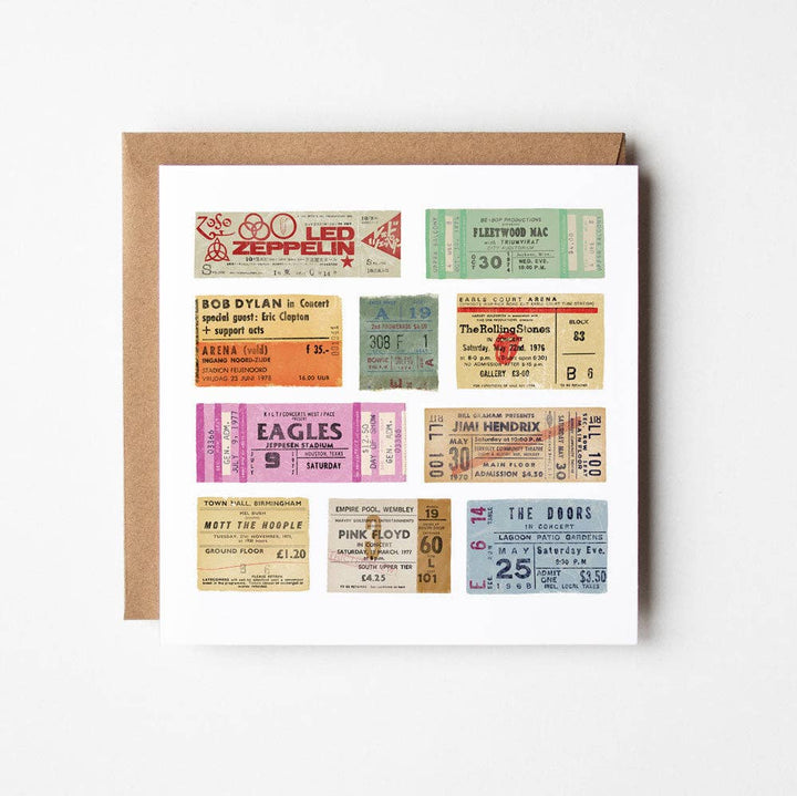 Seventies - blank greetings card - Magnolia the Florist All my cards are from my own quirky and original illustrations and are blank inside, so they work equally well as greetings cards or notecards. They are square (15 x 15cm) cards printed on high quality matt, 350gsm card stock. They come with a kraft envelope and are sealed with a card clasp.  1