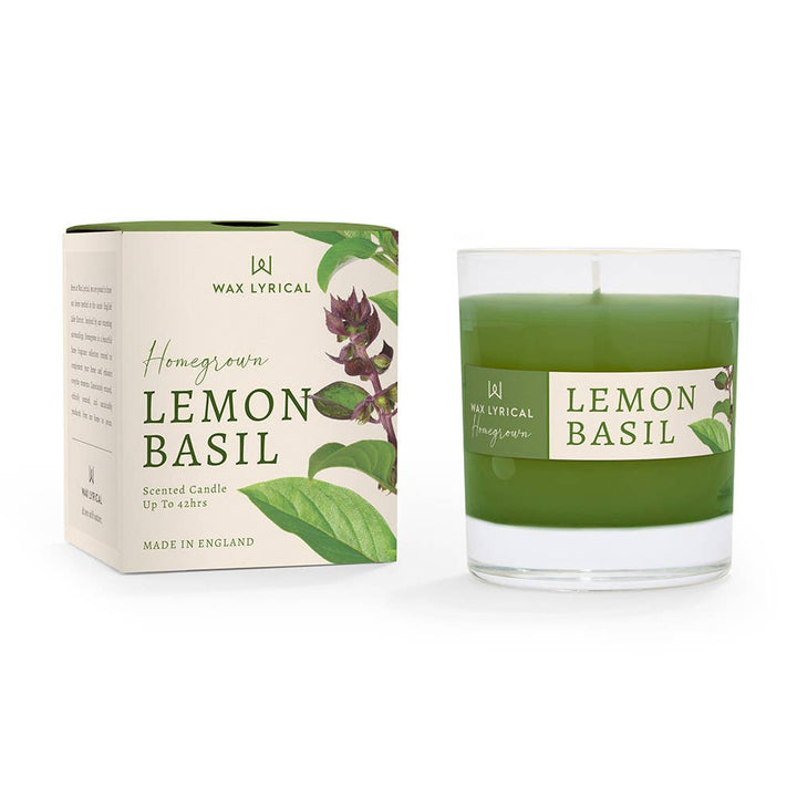 Homegrown Lemon Basil Candle