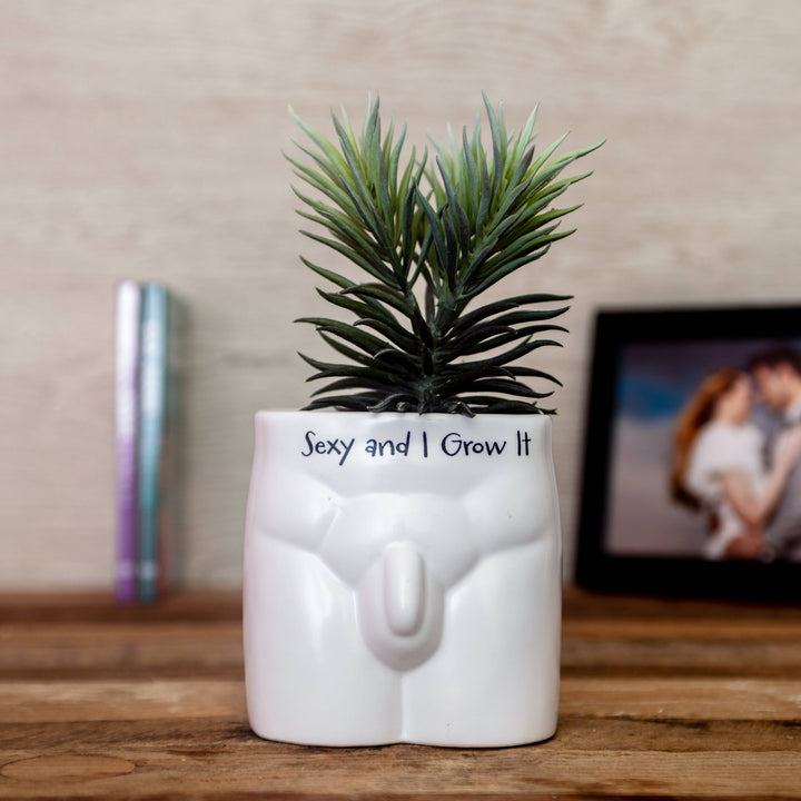 Put Some Plants On - Sexy and I Grow It - Ceramic Pot