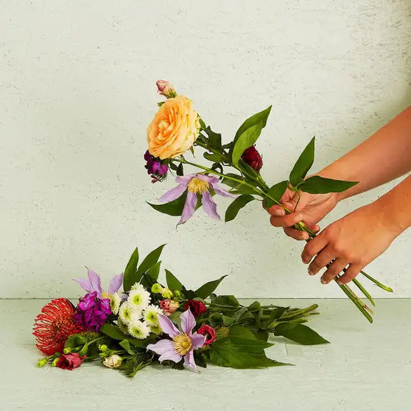 Florist Choice Traditional Bouquet - Magnolia the Florist Leave it to the experts with our Florist Choice bouquet. A one-of-a-kind bouquet, created by our artisan florist using the freshest flowers available on the day. The image of this arrangement is therefore indicative and the colour and flowers in this arrangement may vary.  1