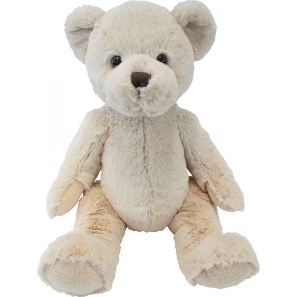 Bartley Bear - Magnolia the Florist Bartley Bear is perfect for a cuddle companion. Its soft plush body and cushiony filling will provide comfort and warmth for any age. These high-quality stuffed animals are sure to bring plenty of smiles.  1