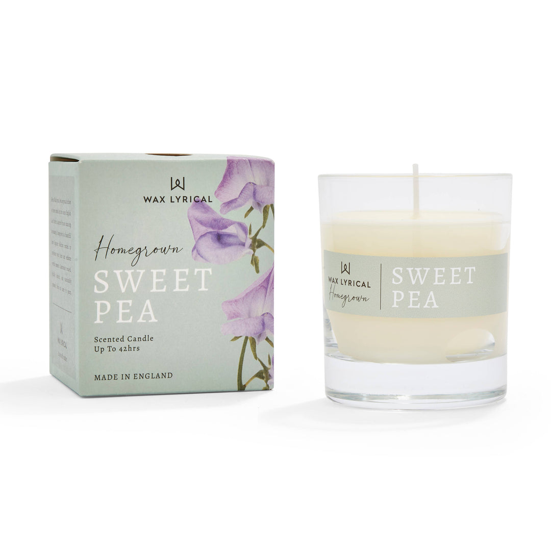Homegrown Sweet Pea Medium Candle